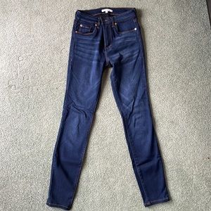 sts blue high rise ankle skinny jeans